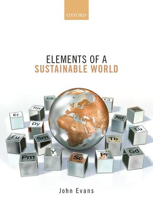 cover image of Elements of a Sustainable World